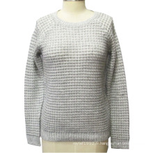 100% Acrylic Ladies Casual Twisted Rope Tricot Sweater